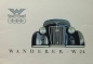 Preview: Wanderer 4 Zylinder Modellprogramm 1938 Automobilprospekt (0565)
